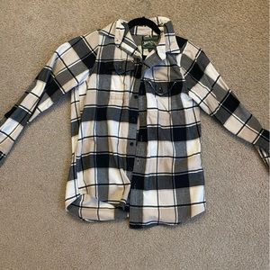 American eagle cotton flannel shirt